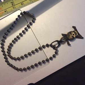 Skull bag charm